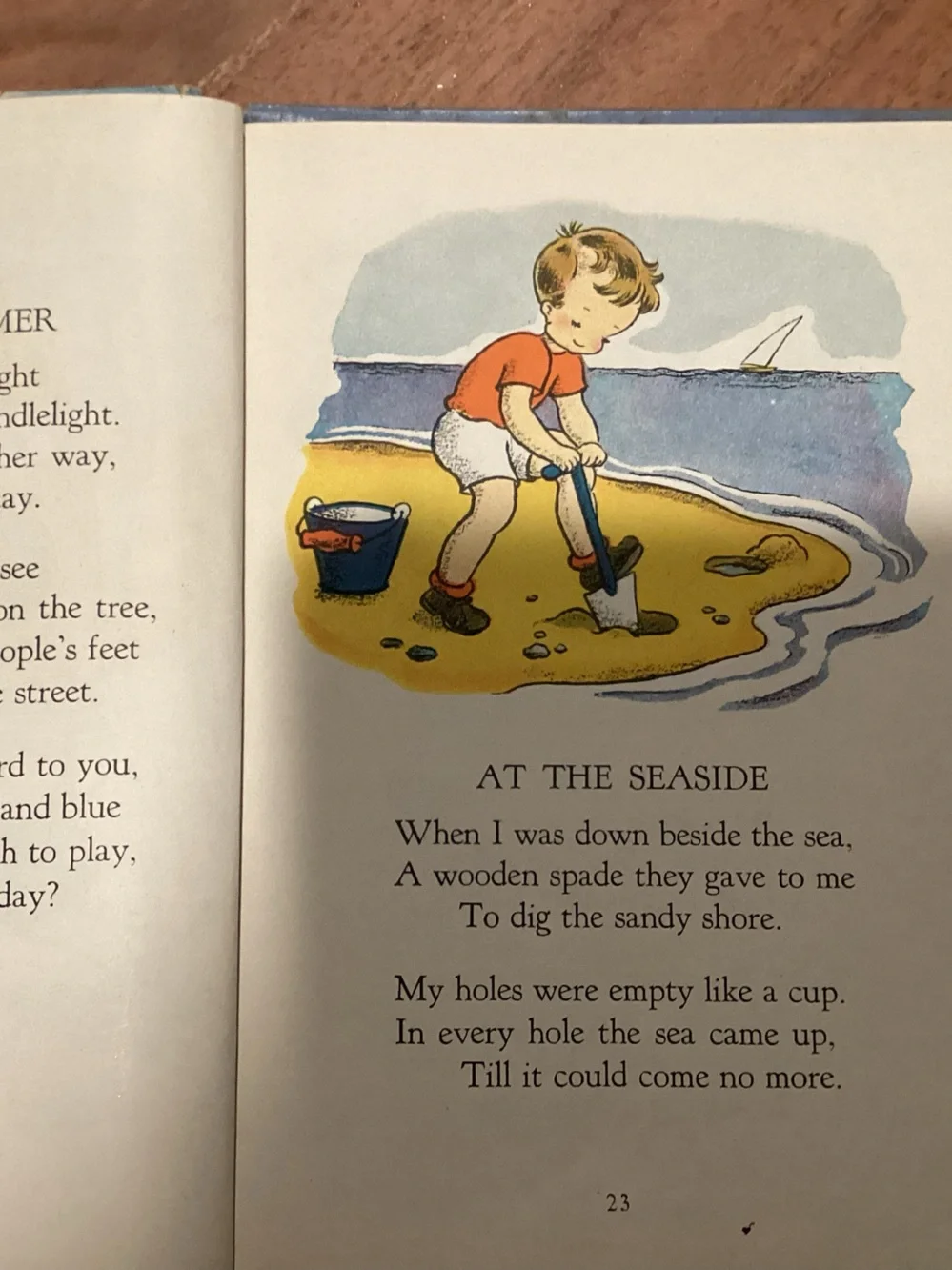 Vtg. 1942 copy of A Child’s Garden of Verses by Robert Louis Stevenson